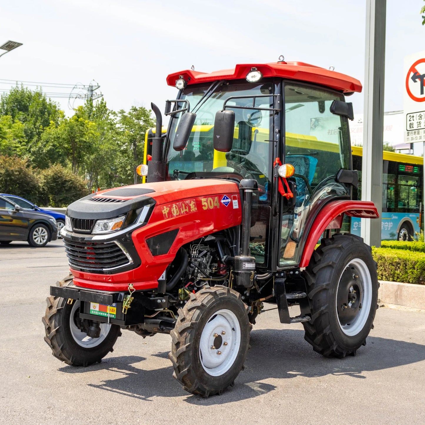 Shandong China Farm Medium-sized Tractors Agricultural Machinery