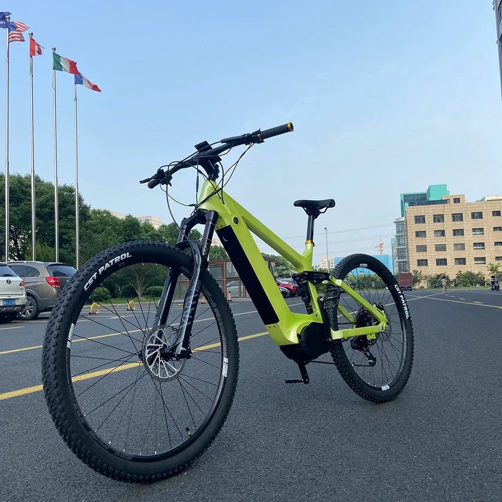 4 leaf Electric Bike for Adults 29" Ebike 1500W Adult Electric Bicycles, 28MPH 50-60Miles Electric Mountain bikes