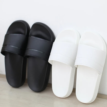 Summer Men Women Slippers Quick Dry Indoor Slides Bathroom Flip Flops Massage Clogs Outdoor Garden Shoes Street Beach Slippers