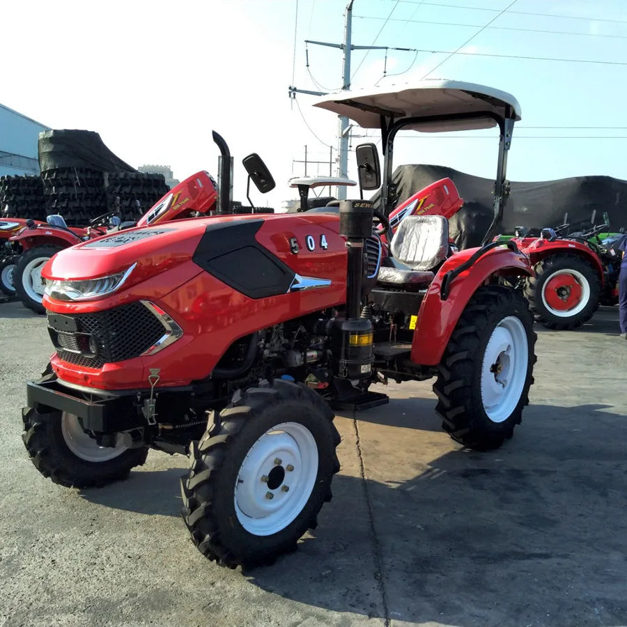 TE 554 55HP Four Wheel Drive Small Agricultural Tractor For Sale