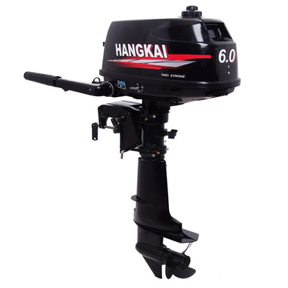 Hangkai 6Hp 2 Stroke Fishing Boat Outboard Gasoline Engines Inflatable Boat Outoat outboard motor for sale with discount(6.0 2T)