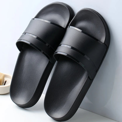 Summer Men Women Slippers Quick Dry Indoor Slides Bathroom Flip Flops Massage Clogs Outdoor Garden Shoes Street Beach Slippers