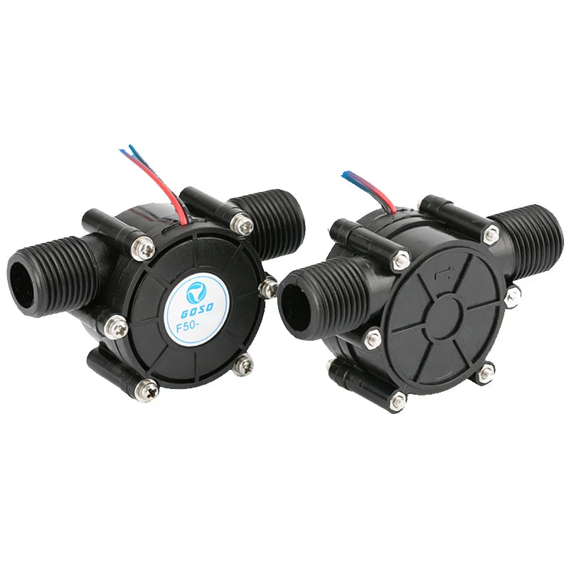 5V 12V 80V Mini DC Water Power Faucet Micro Hydro Generator 10W Pipeline Water Flow Small Hydraulic Generator