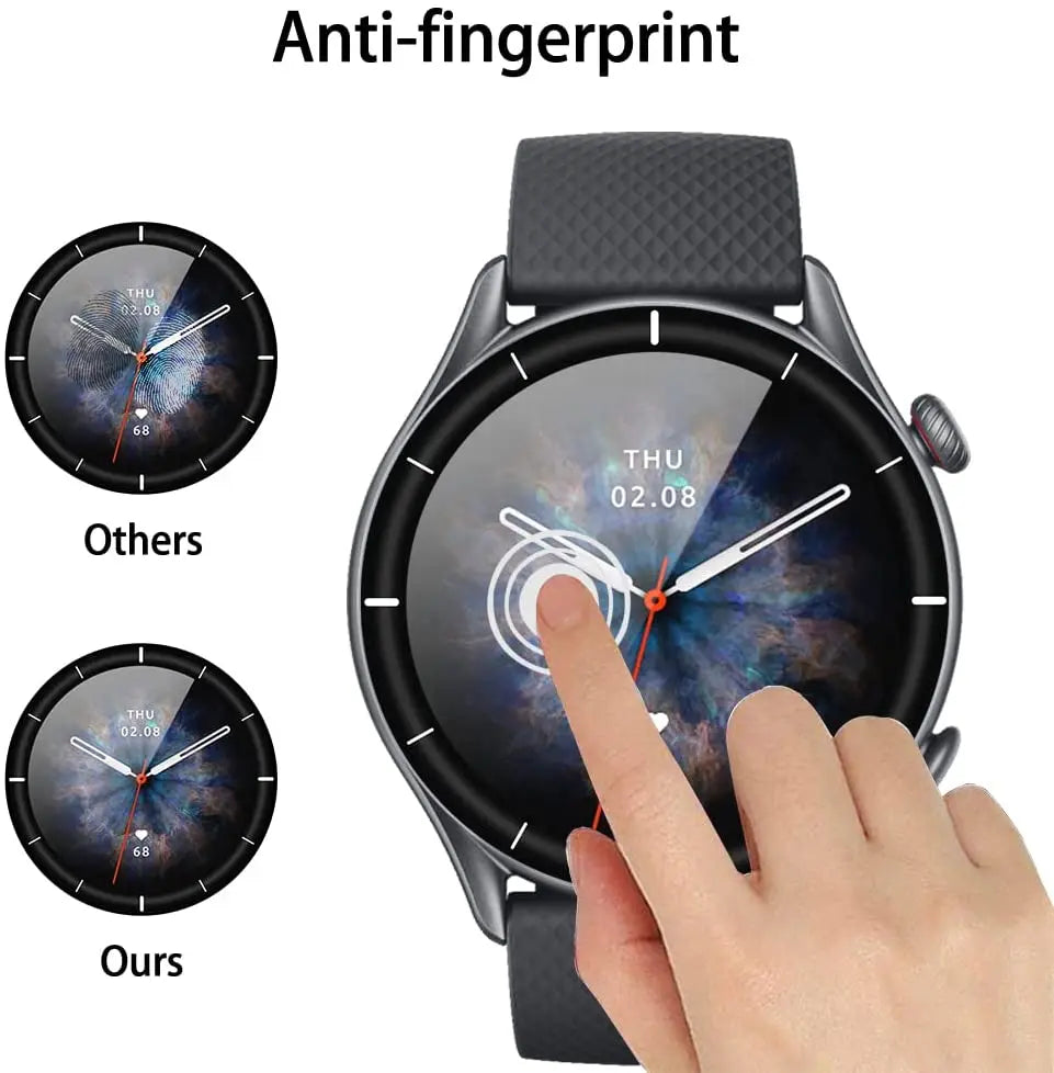 3D Full Edge Soft Protective Film For Xiaomi Amazfit GTS 3 GTS3 GTR 3 Pro GTR3 Cover Protection Smart watch Screen Protector