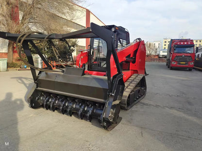 Forestry Mini Skid Steer Mulcher Mower Machine 46" 60" 72" 84"