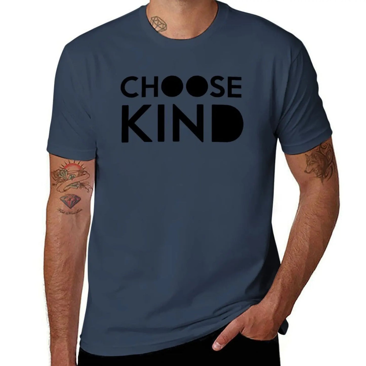 Choose Kind Official Merchandise T-Shirt cute clothes vintage anime shirt anime tshirt heavyweight t shirts for men