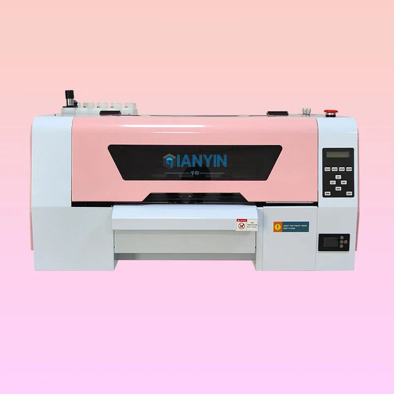 Custom Pink A3 Size Dtf Printer 30cm Tshirt Dtf Printer Set Suitable For Small Business Direct To Film Inkjet Printer