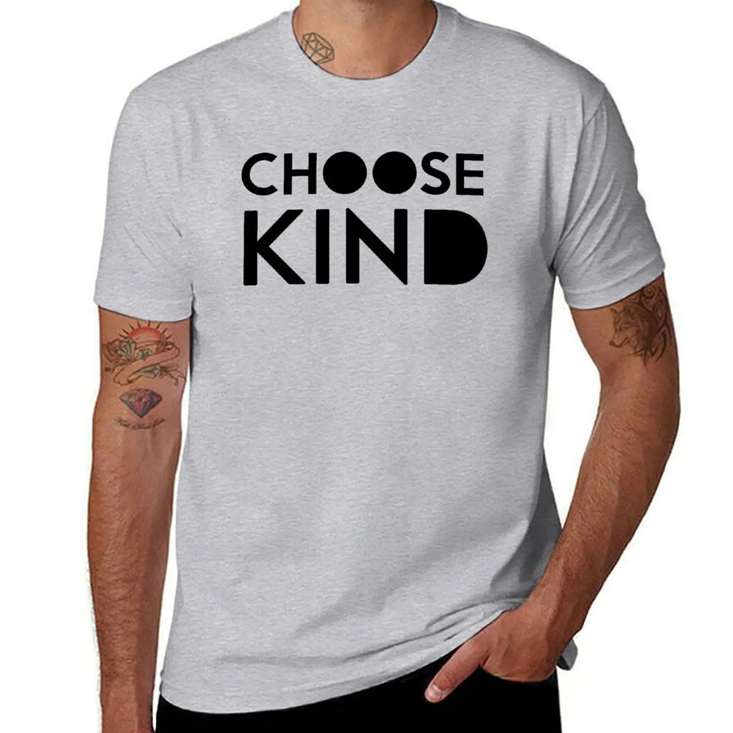 Choose Kind Official Merchandise T-Shirt cute clothes vintage anime shirt anime tshirt heavyweight t shirts for men