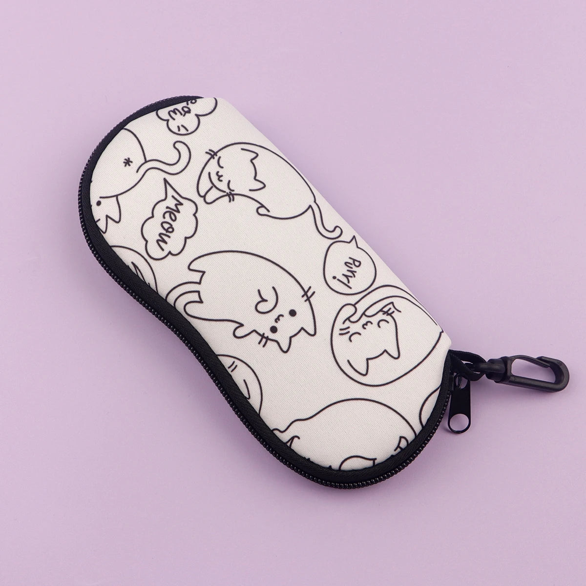 Marble Butterfly Pattern Glasses Soft Cloth Bag Sunglasses Bags Glasses Box Bag Women Zipper Fabric Eyeglasses Case Eyewear Case