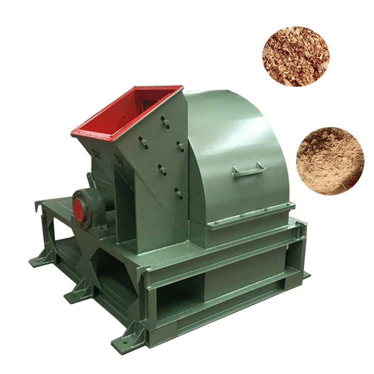 Forestry Machinery Mobile Industrial Wood Chipper Shredder Crusher Machine Making Sawdust Good Performance Wood Crusher