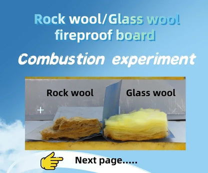 modular clean room/fireproof brick panels/rock wool board