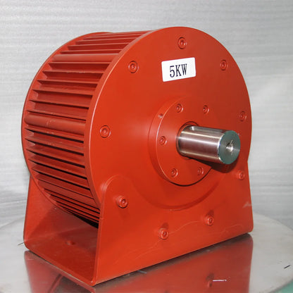 10KW 15KW 20KW  Low Speed 96V 220V 380V Gearless Permanent Magnet Generator AC Alternators  Use For Wind Turbine  Water Turbin