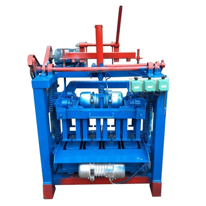 Automatic Hollow Cement Brick Making Machinery Concrete Mixing Block Making Cement Blocks Producing Machines