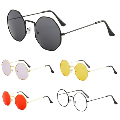 Luxury Round Colors Sunglasses for Women Sun Glasses Rimless Fashion Sun Glasses Ladies UV400 Metal Curved Temples Eyewear Очки