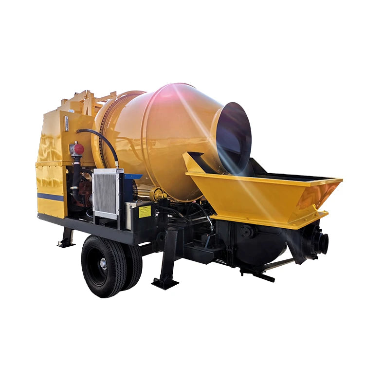 Germany Full Hydraulic Trailer Mounted Concrete Pump Machine for Sale