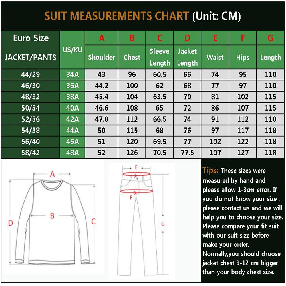 Fashion Black Suits for Men Slim Fit Double Breasted Blazer Pants 2 Pieces Set Prom Wedding Business Men Suit Shawl Lapel Tuxedo