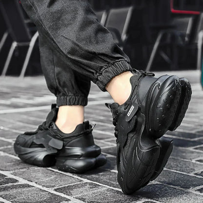 High Quality Men Casual Shoes Platform Thick Sole Sneakers Male Men Walking Shoes Mens Fashion Casual Shoe Trainer Sneakers