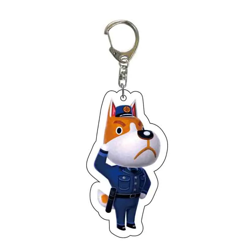 Anime Animal Crossing: New Horizons Acrylic Keychain Cartoon Character Pendant, Suitable for Bag and Keys gift Perfect Gift Fans