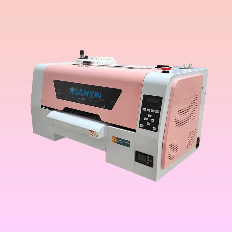 Custom Pink A3 Size Dtf Printer 30cm Tshirt Dtf Printer Set Suitable For Small Business Direct To Film Inkjet Printer