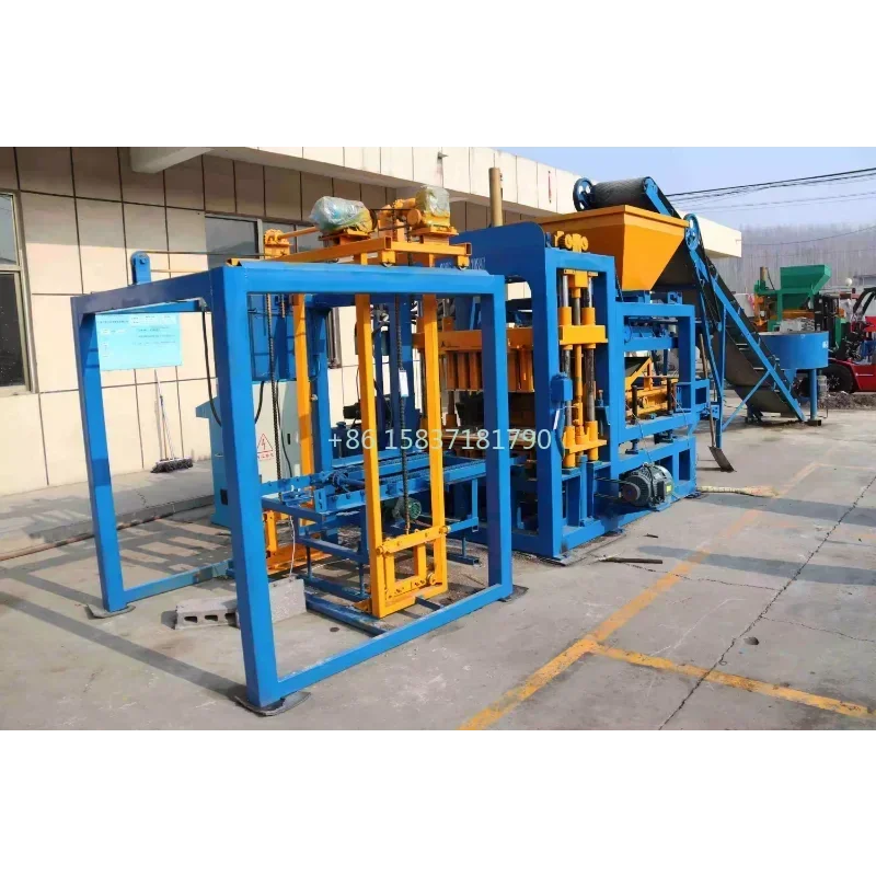 YG Full Automatic Block Brick Making Machine Construction Concrete Block Brick Making Machinery Production Line Price for USA