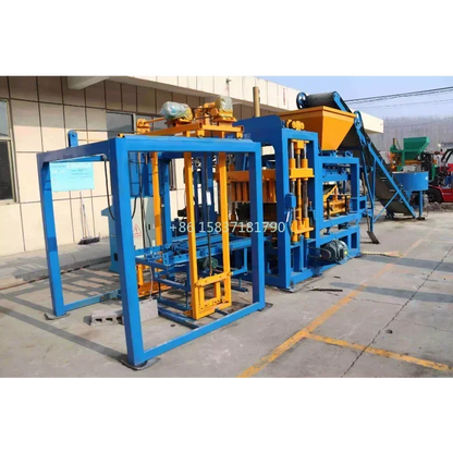 YG Full Automatic Block Brick Making Machine Construction Concrete Block Brick Making Machinery Production Line Price for USA