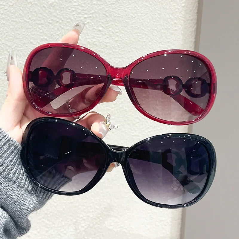 Fashion Square Sunglasses Woman Luxury Brand Big Purple Sun Glasses Female Mirror Shades Ladies Oculos De Sol Feminino Shades