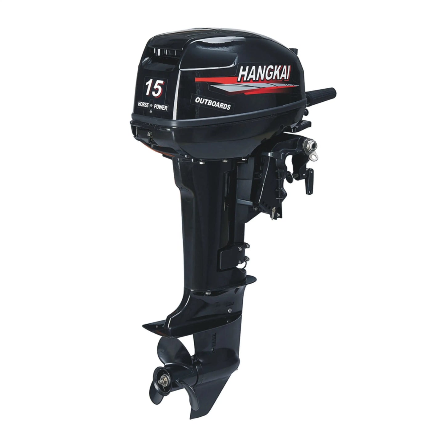 Hangkai Outboard Motor 15hp 2 Stroke Boat Motors Motores fueraborda Motor de popa Motor Motore 2 Tempi