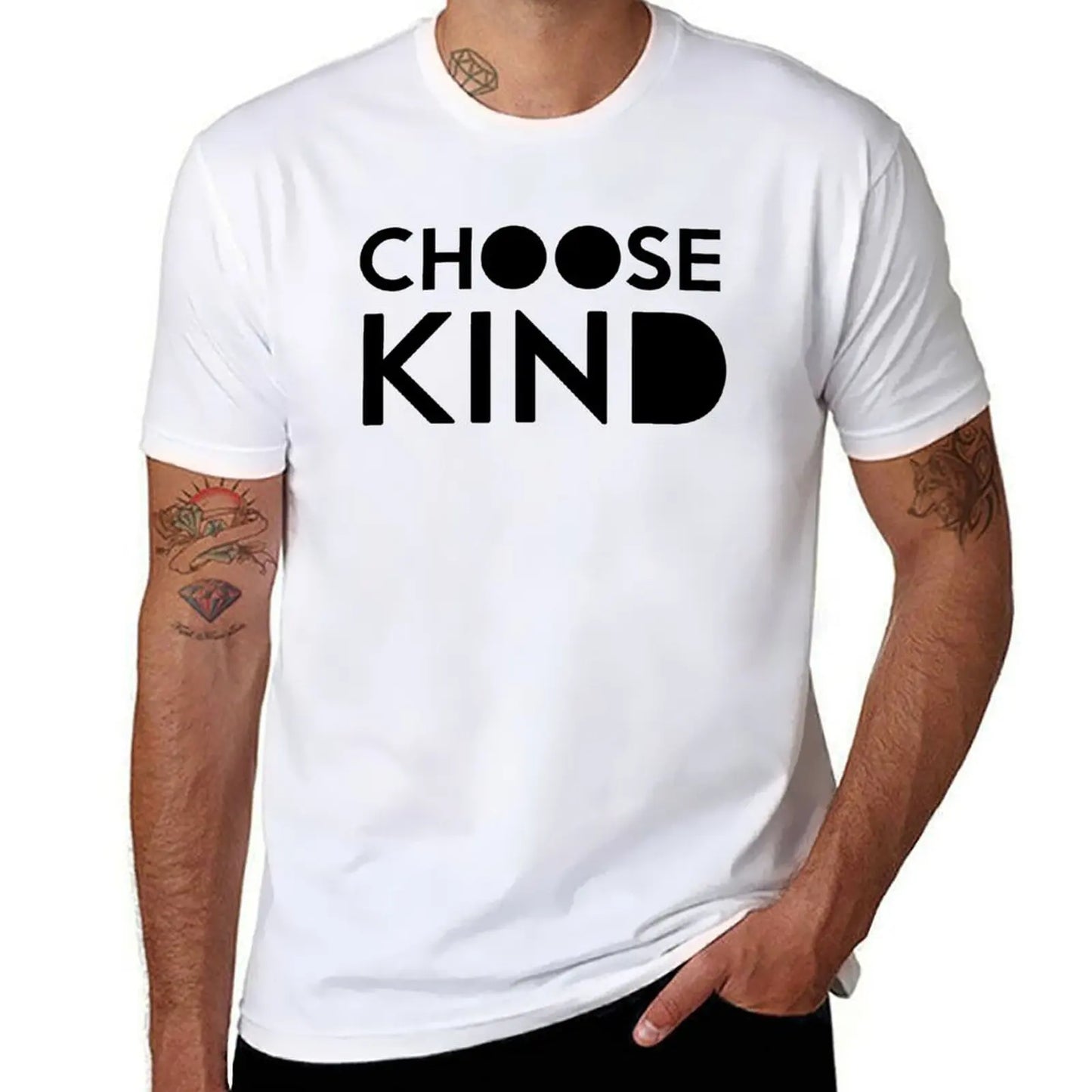 Choose Kind Official Merchandise T-Shirt cute clothes vintage anime shirt anime tshirt heavyweight t shirts for men