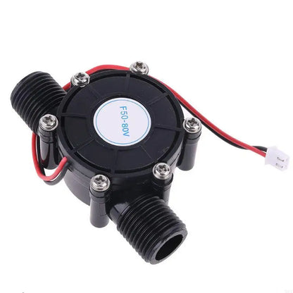 T8UC DC12V/80V 10W Micro Generator G1/2" Male Thread Water Generator Mini Water for Turbine Generator Household