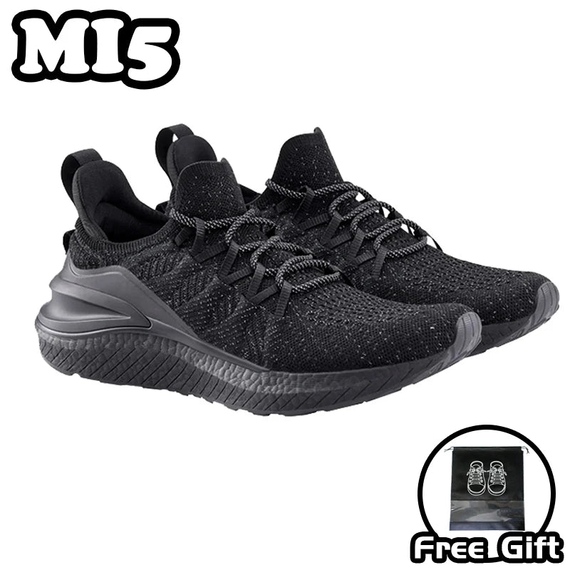 Newest Miflame Mijia Sneakers 5 Daily Element Fashionable Breathable Flying Woven Antibacterial Sports Running Shoes Couples