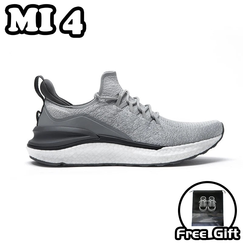 Newest Miflame Mijia Sneakers 5 Daily Element Fashionable Breathable Flying Woven Antibacterial Sports Running Shoes Couples