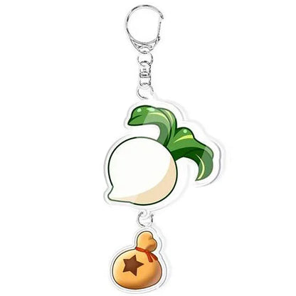 Anime Animal Crossing: New Horizons Acrylic Keychain Cartoon Character Pendant, Suitable for Bag and Keys gift Perfect Gift Fans