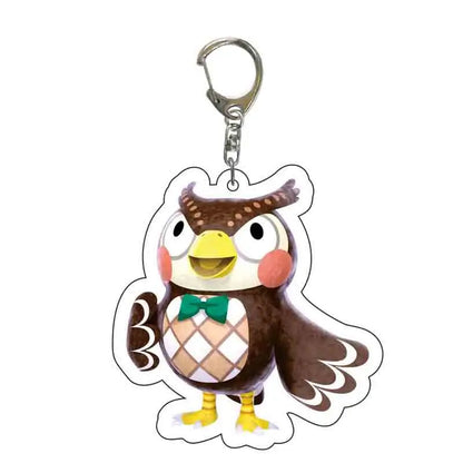 Anime Animal Crossing: New Horizons Acrylic Keychain Cartoon Character Pendant, Suitable for Bag and Keys gift Perfect Gift Fans