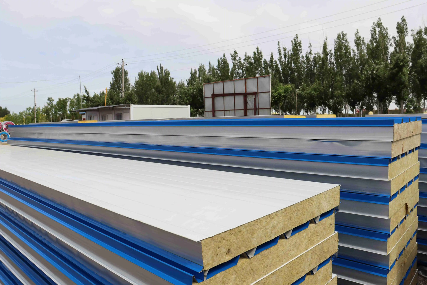 modular clean room/fireproof brick panels/rock wool board