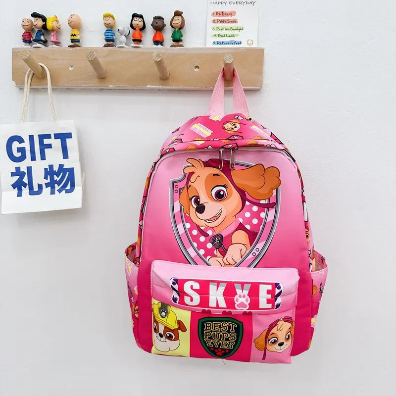 PAW Patrol Children School Bag Original Cute Dogs Fashion Boy Girl Backpack Kids Kindergarten Backpacks Chase Skye Baby Gift