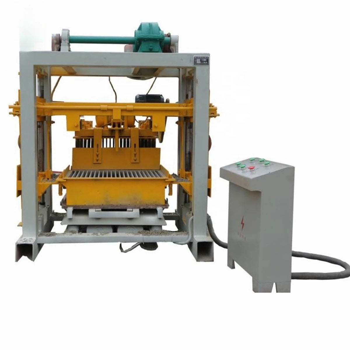 YG Block Making Machine Semi Automatic Hollow Hallow Concrete Cement Brick Make Machinery