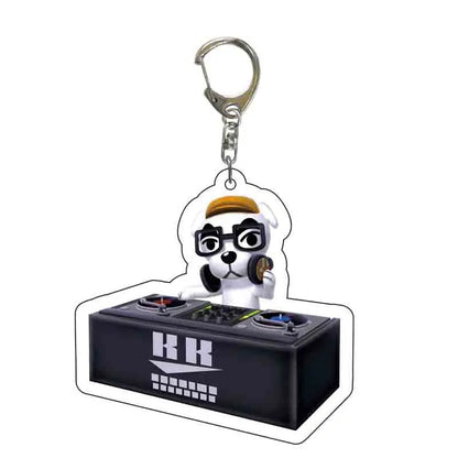 Anime Animal Crossing: New Horizons Acrylic Keychain Cartoon Character Pendant, Suitable for Bag and Keys gift Perfect Gift Fans