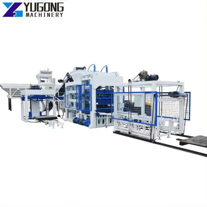 YG Factory Price QT8-15 Full Automatic Concrete Block Making Machine Hollow Block Brick Mould Clay Brick Making Extruder Machine