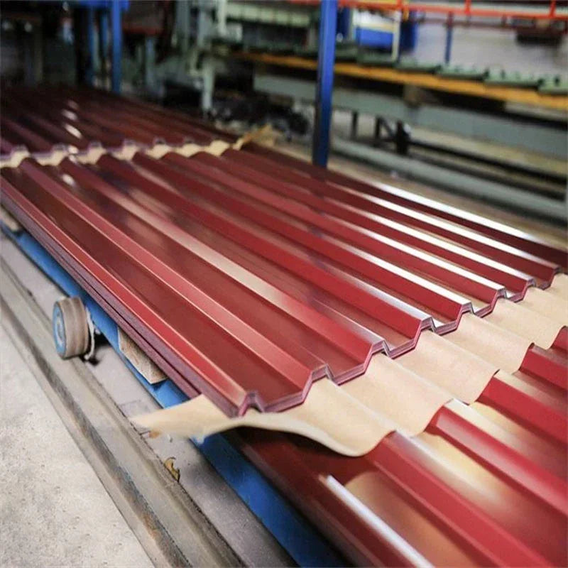 roof tile building material colorful galvanized iron steel sheet iron roofing gi corrugated metal