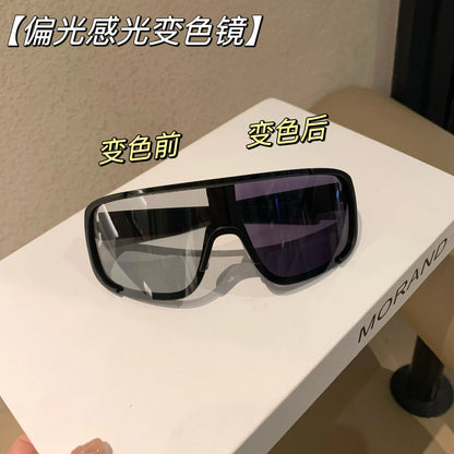 New Y2K Style Cycling Sunglasses Windproof Glasses for Men Women Retro-Reflective Sheeting Lens Road Riding Sport Glasses