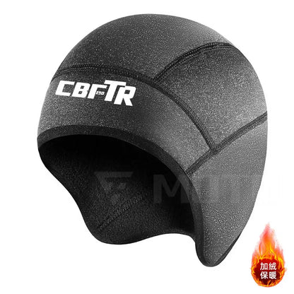 Windproof Cycling Cap Thermal Full Face Cover Balaclava Sun UV Protection Cycling Headwear Face Cap Bike Hats For HONDA CBFTR