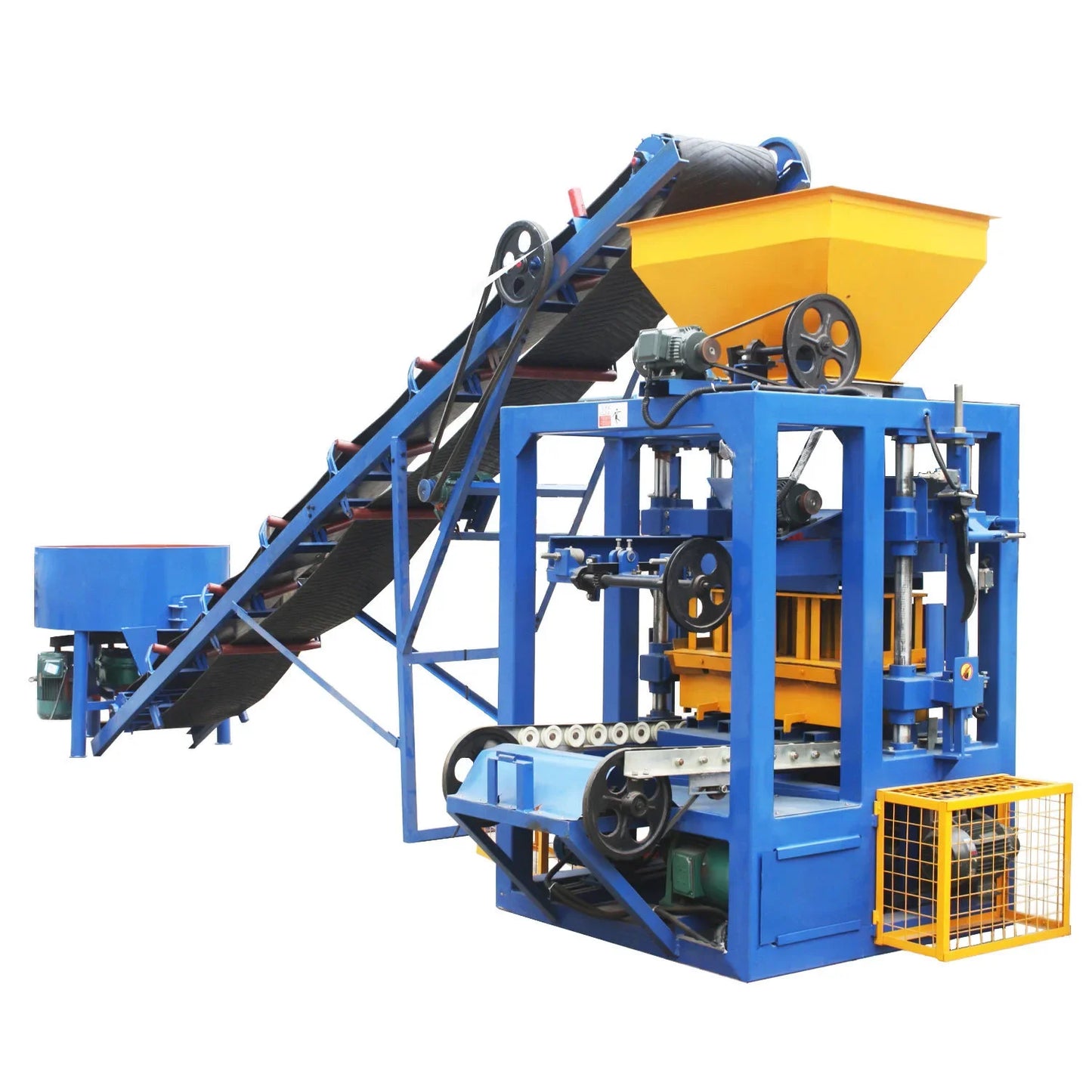 YG Germany Design Ce Standard Full Automatic Concrete Cement Paving Stock Block Brick Making Machinery