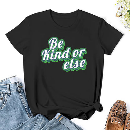 Be kind of else - Green Plumber T-Shirt cute tops female vintage clothes t-shirts for Women cotton