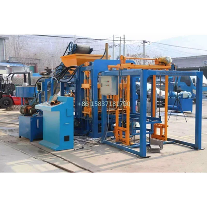 YG Full Automatic Block Brick Making Machine Construction Concrete Block Brick Making Machinery Production Line Price for USA