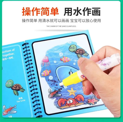 Paw Patrol Reusable Magic Water Drawing Coloring Book Kids Gift For Children Birthday Gift Toys