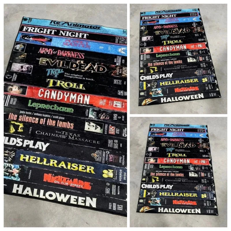 Classic Horror Movies Carpet for Living Room Baby Crawling Rugs Gamer Room Bedroom Decor Floor Mat Children Playing Carpets