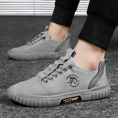 2024 Men Breathable Cloth Shoes Comfortable Casual Solid Color Versatile Fashion Males Sneakers Outdoor Concise Elastic Flats