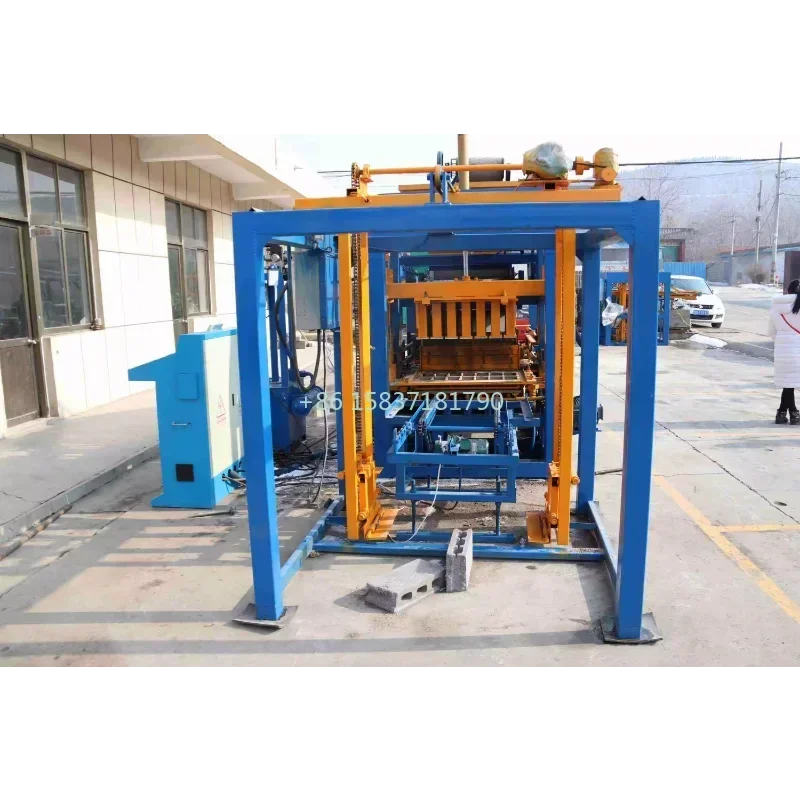 YG Full Automatic Block Brick Making Machine Construction Concrete Block Brick Making Machinery Production Line Price for USA