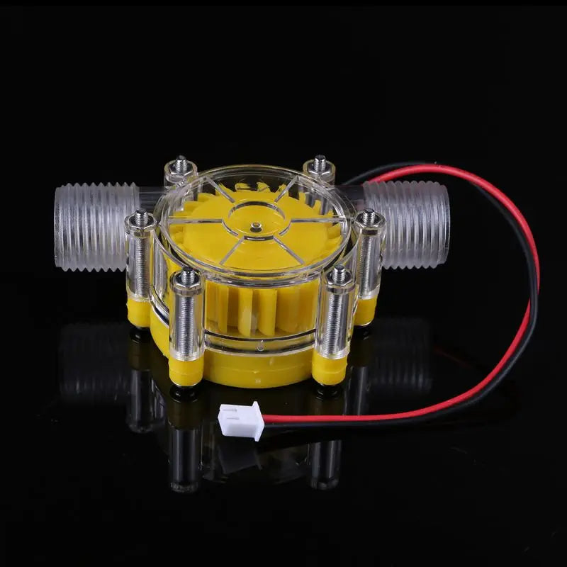 Small Water Turbine Generator DC Water Pump 5V 12V 0-80V With Voltage Stabilizing Mobile Phone Charging Lighting Wastewater Util