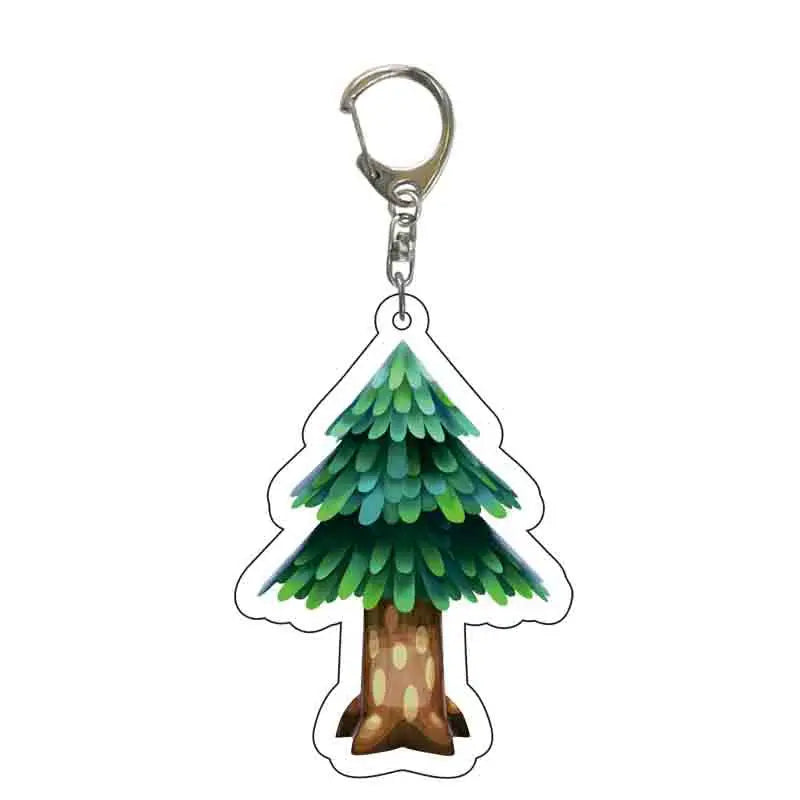 Anime Animal Crossing: New Horizons Acrylic Keychain Cartoon Character Pendant, Suitable for Bag and Keys gift Perfect Gift Fans